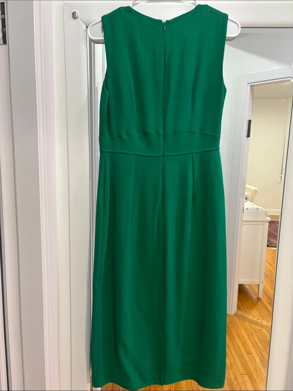 HOBBS Maura Sleeveless Dress Green Size 4 NWT